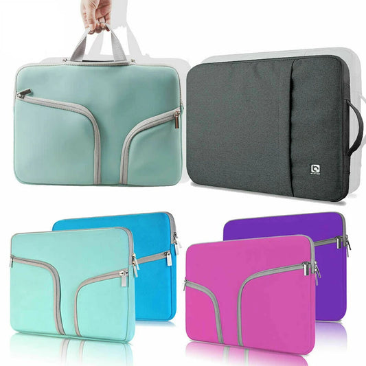 Laptop Sleeve Case for MacBook, Lenovo, HP, Acer, Dell - Neoprene Cover 11" 13" 15" 17"