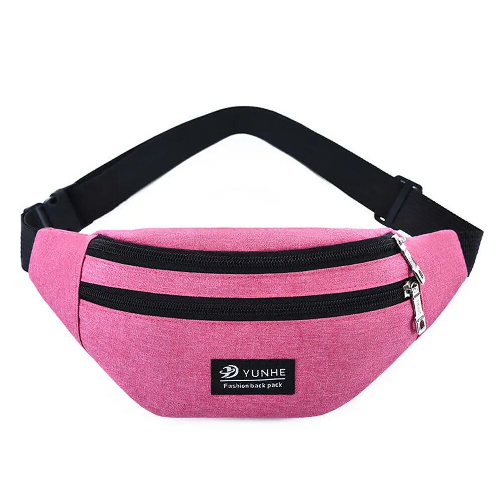 Unisex Large Capacity Sports Fanny Pack Waist Bag