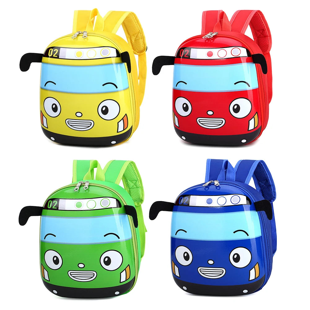 3D Cartoon Kids Backpack School Bag Toddler Girls Boys