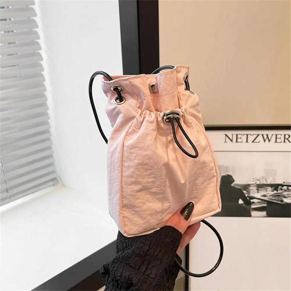 Nylon Crossbody Phone Bag Lightweight Minimalist Shoulder Tote Coin Purse