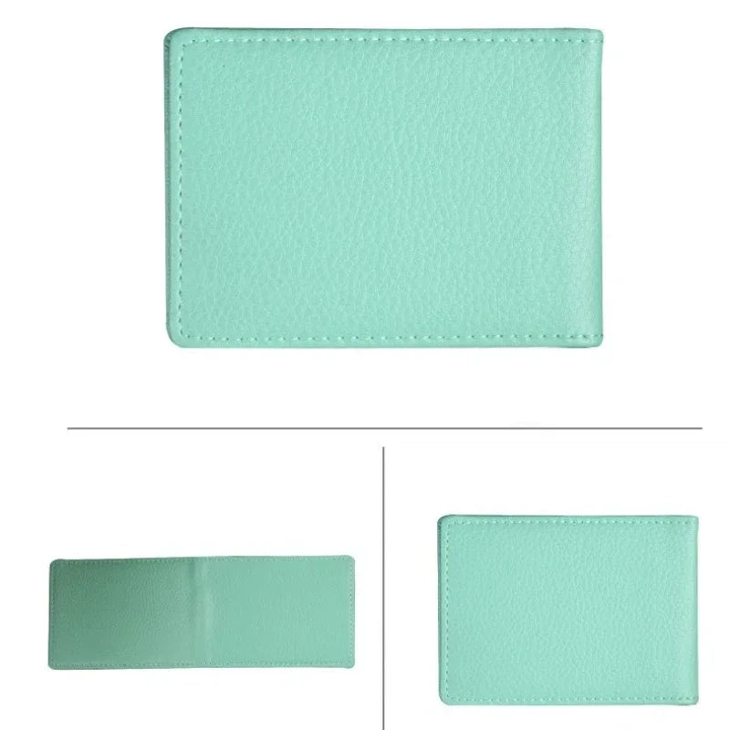 Driver License Holder Pu Leather on Cover for Car Driving Documents Business Id Pass Certificate Folder Wallet Card Holder Purse