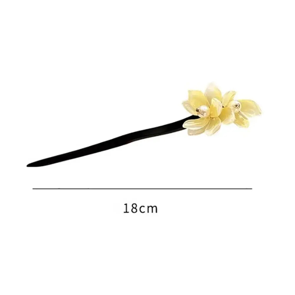 1Pcs New Hair Clip Ancient Chinese Hairpin New Chinese Style Palace Hanfu Hair Stick with Tassels Traditional Hair Insert