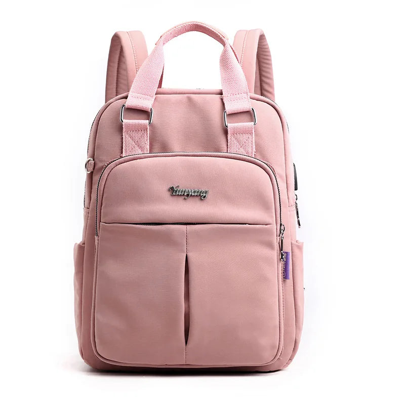 13.3" Laptop Backpack with USB Charging Port for Women and Teens