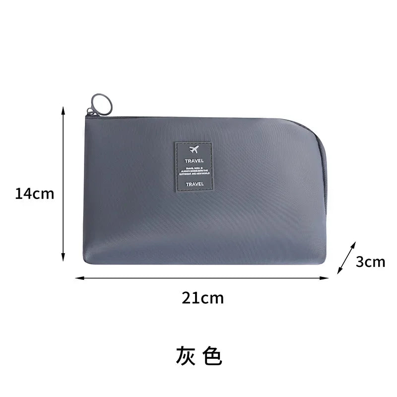 Travel Portable Earphone Data Cable Storage Bag Organizer Case Multi-Function Data Cable Headset Bag Women Handbag Makeup Bag