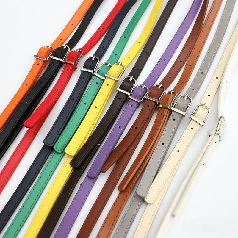 120cm Long Adjustable PU Leather Bag Strap Women Shoulder Bag Strap Replacement Bag Strap for Crossbody Bags Accessories Hot