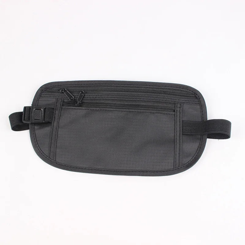 Invisible Travel Waist Packs Pouch for Passport Money Belt Bag Hidden Security Wallet Gift Travel Bag Chest Pack Money Waist Bag