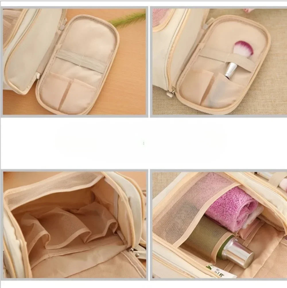 Multi-Function Women Cosmetic Bag Travel Men Makeup Bag Cosmetic Wash Bag Waterproof Large Capacity Makeup Box Beautician 2024