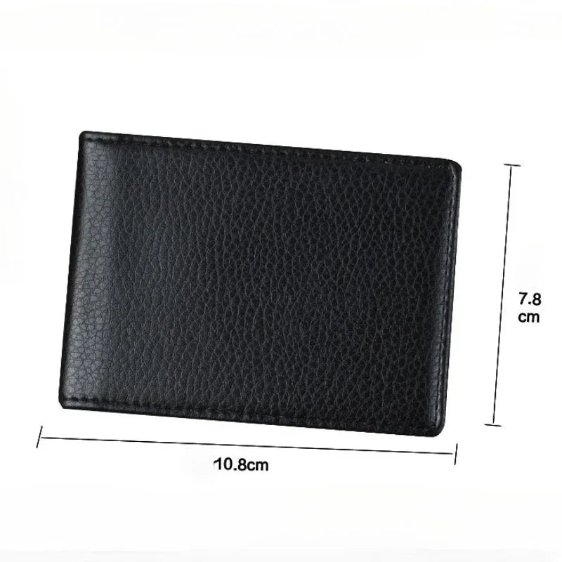 Driver License Holder Pu Leather on Cover for Car Driving Documents Business Id Pass Certificate Folder Wallet Card Holder Purse