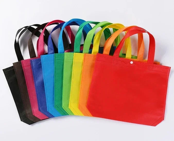 Foldable Reusable Eco Shopping Bag Large Non-Woven Grocery Tote