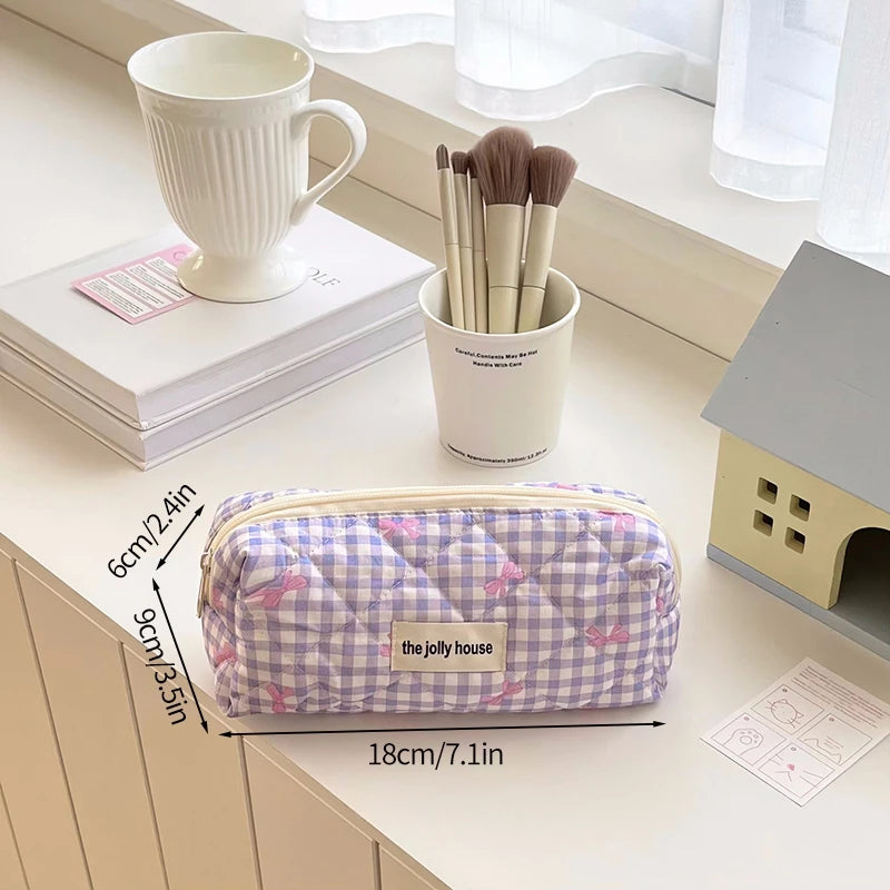 Large Capacity Makeup Bag Multifunction Wash Pouch Portable Toiletry Bag Cosmetic Zipper Pouch Handbag 파우치