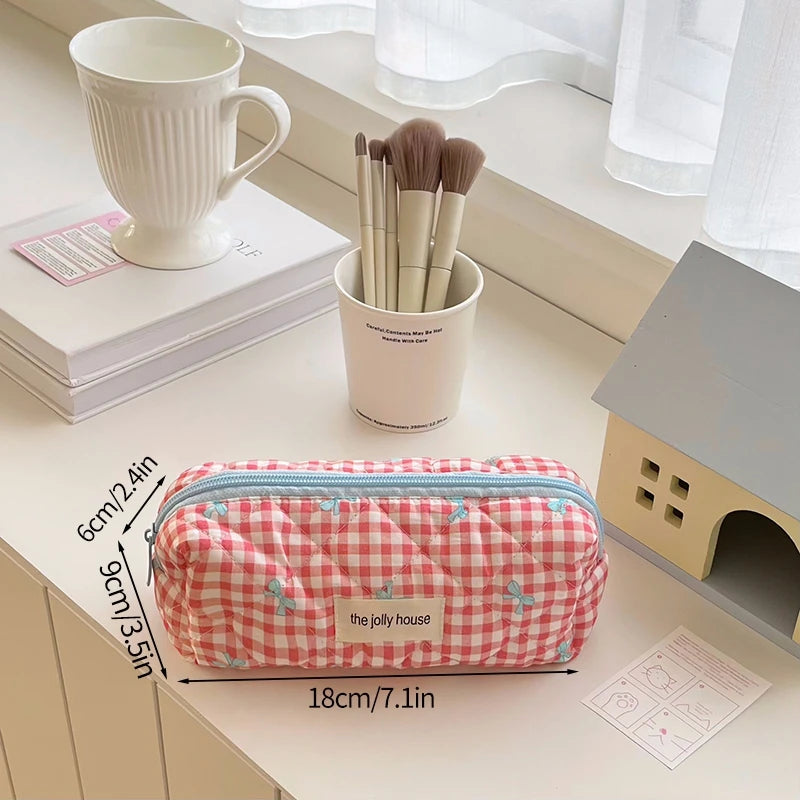 Large Capacity Makeup Bag Multifunction Wash Pouch Portable Toiletry Bag Cosmetic Zipper Pouch Handbag 파우치