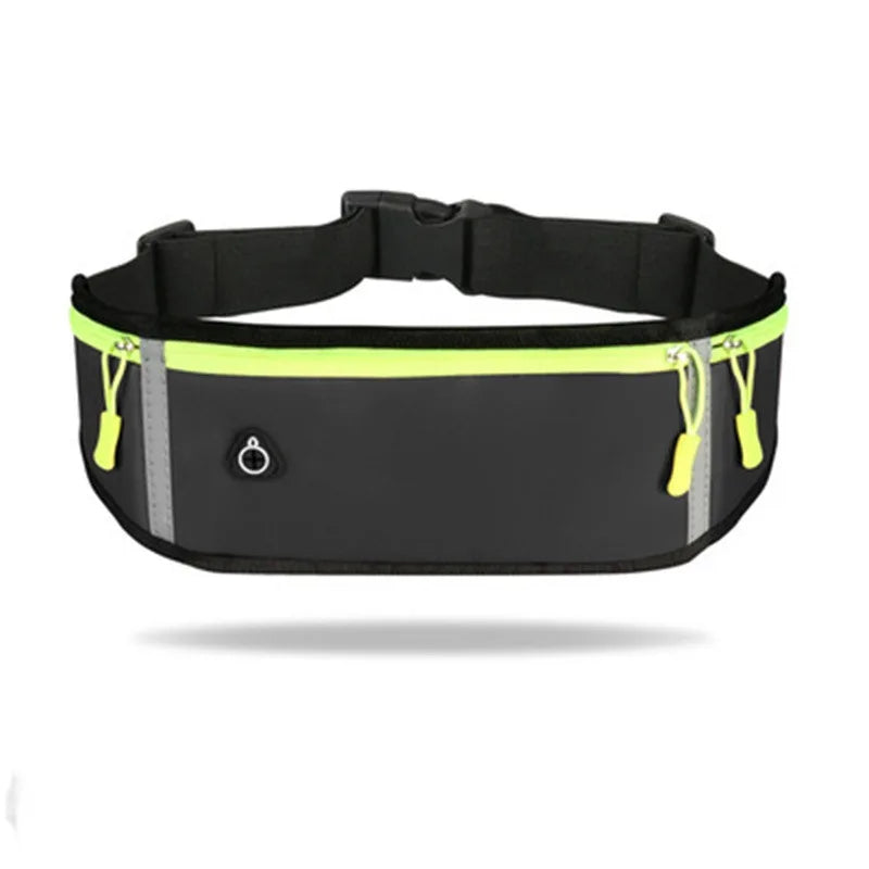 Professional Running Waist Bag Sports Belt Pouch Mobile Phone Case Men Women Hidden Pouch Gym SportsBags Running Belt Waist Pack