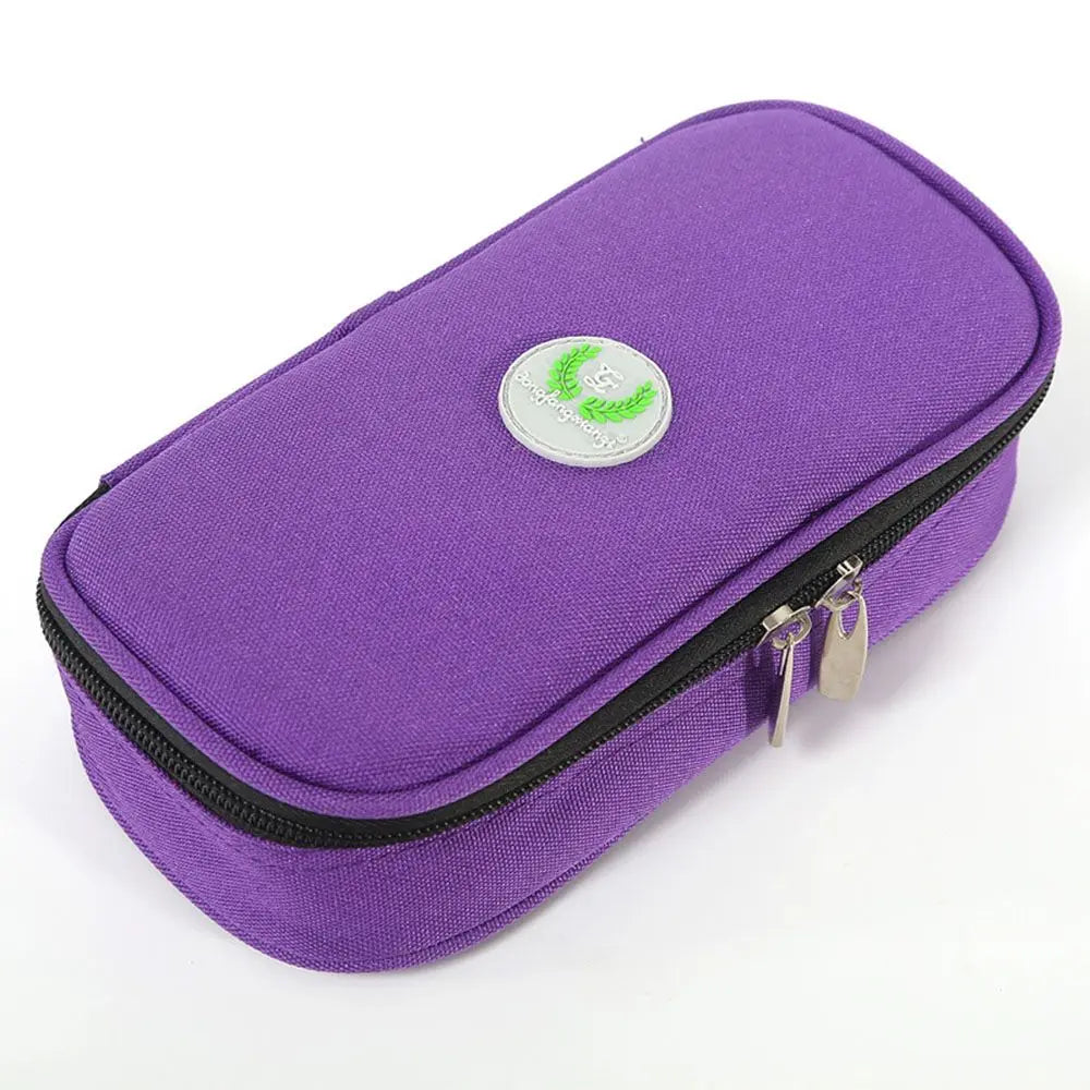 Portable Insulin Cooling Bag Protector Pill Refrigerated Ice Pack Medical Cooler Insulation Organizer Outdoor Travel Case Gel