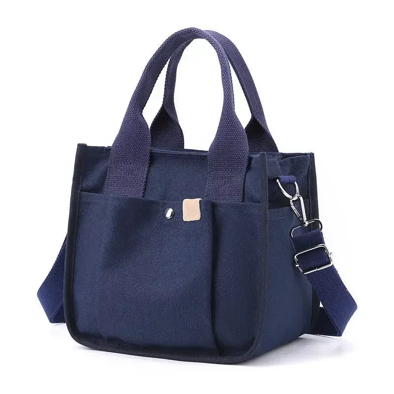 Canvas Bag Women Japanese Canvas Shoulder Bags Tote Bag Hand Carry Women's Bag Large Capacity Crossbody Bags Women Handbag