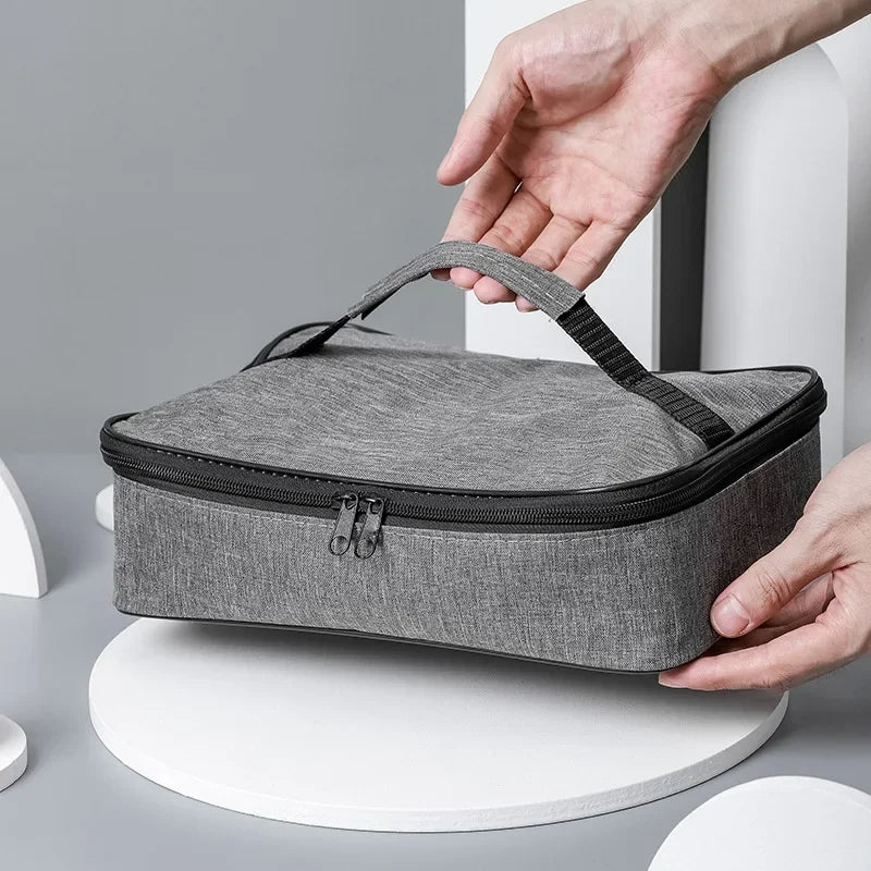 Digital Portable Organizer Case for Headphones Travel Closet Storage Bag Zipper Accessories Charger Data Cable Bag Lunch Bags