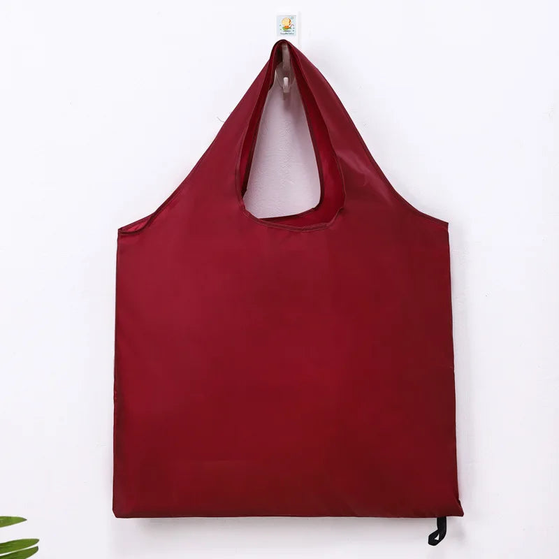 Foldable Reusable Grocery Tote Bag Eco-Friendly Large Capacity