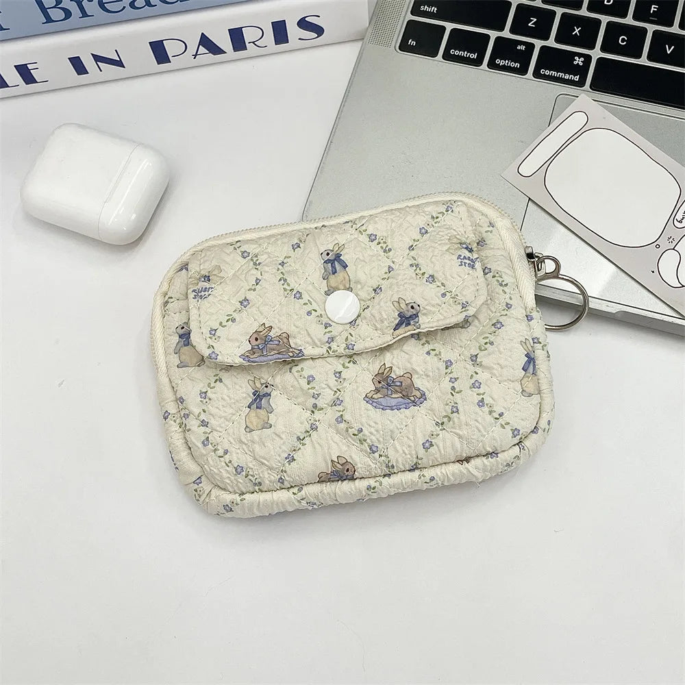 Cute Cartoon Multifunctional Coin Purse Kawaii Wallet Portable Coin Bag Key Earphone Coin Organizer Pouch Zipper Bag Kids Gift