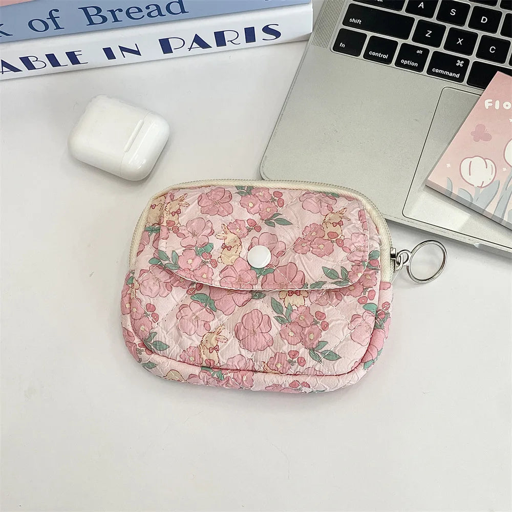 Cute Cartoon Multifunctional Coin Purse Kawaii Wallet Portable Coin Bag Key Earphone Coin Organizer Pouch Zipper Bag Kids Gift