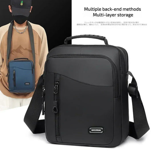 Men's Handbag Shoulder Bag Fashion Casual Oxford Man Messenger Bag Stylish Elegant Design Lightweight Men Crossbody Shoulder Bag