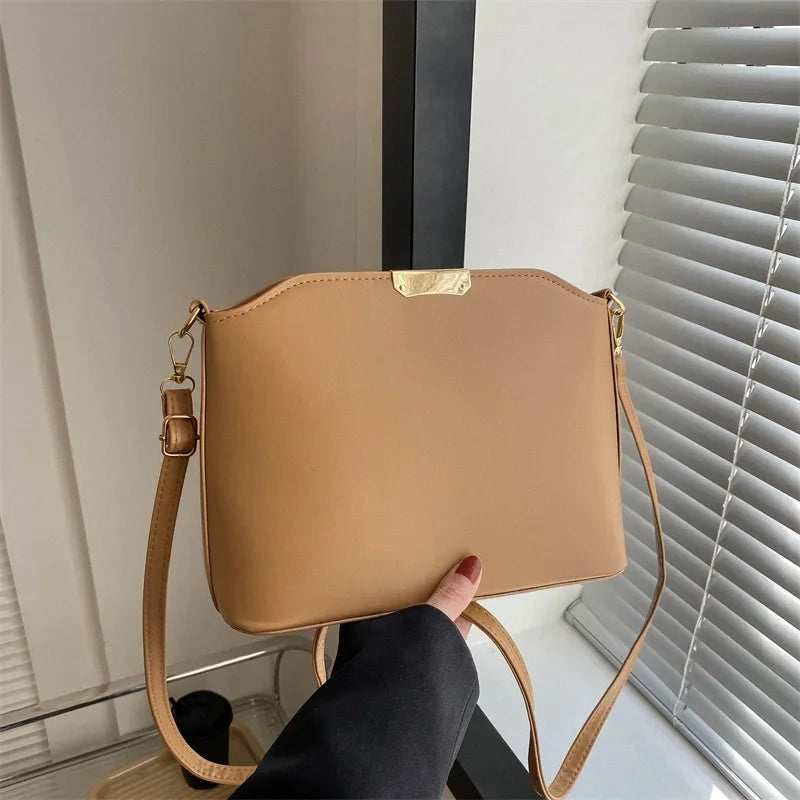 New Candy Color Women Messenger Bags Casual Shell Shoulder Crossbody Bags Fashion Handbags Ladies Party Bag