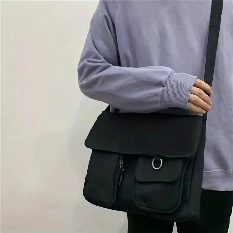 Women Crossbody Bag Small Daisy Cute Versatile Modern Minimalism Large Capacity Students Canvas Female One Shoulder Bag bolsa