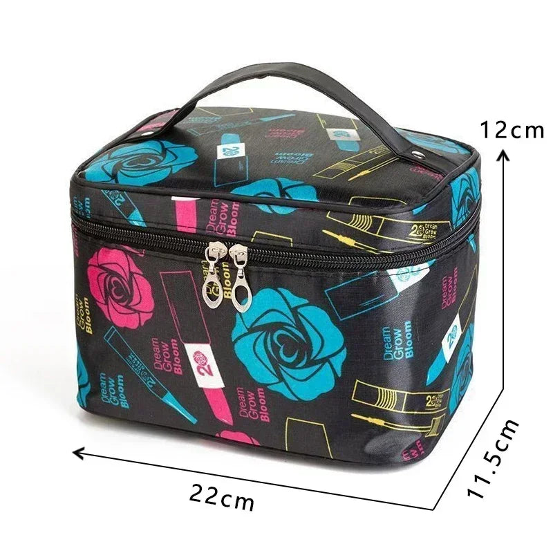 Portable Travel Wash Bag Female Transparent Waterproof Makeup Storage Pouch Large Capacity Cosmetic Organizer Beauty Makeup Bag