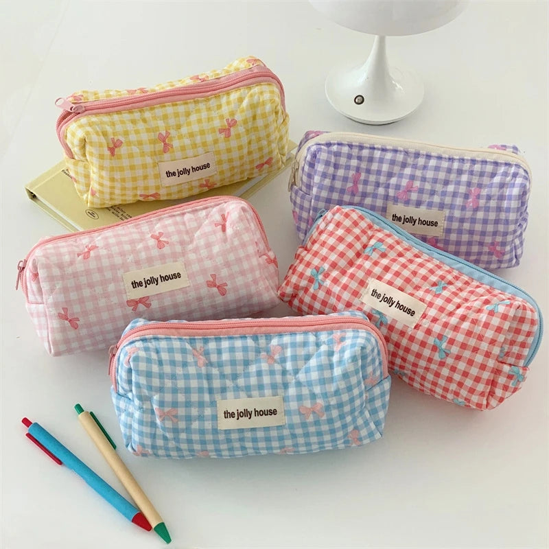 Portable Cosmetic Storage Bag Large Capacity Cosmetic Pouch Women Travel Makeup Case Female Zipper Organizer Handbag Pouch 파우치