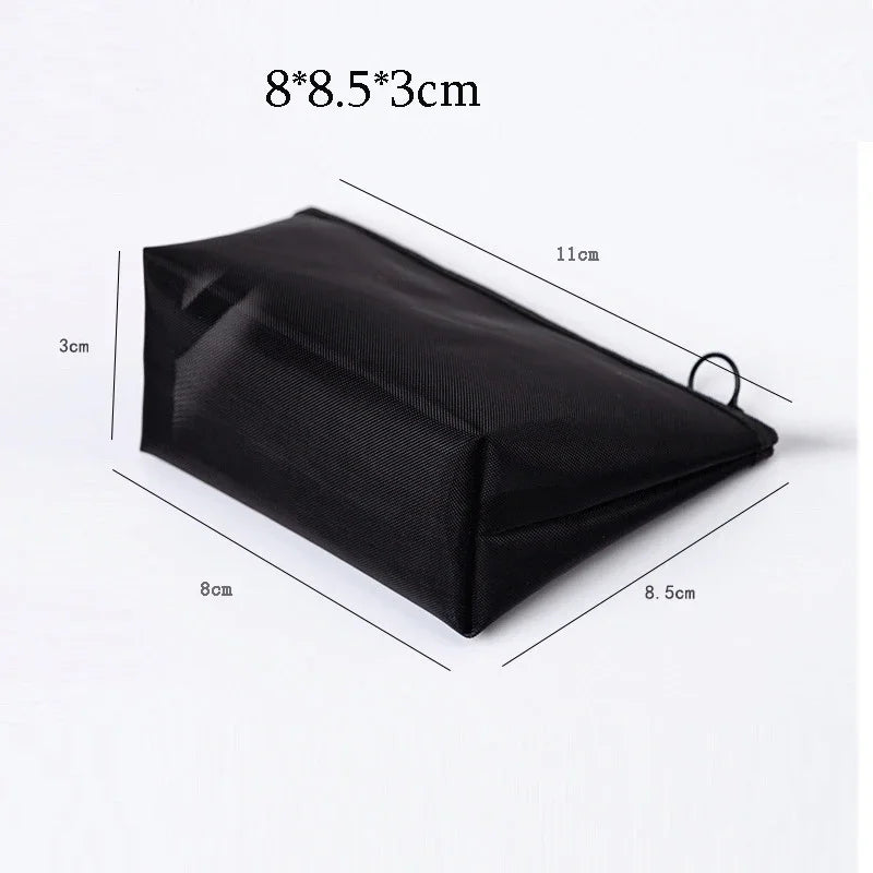 Mesh Transparent Makeup Bag Men Women Small Large Travel Cosmetic Bag Organizer Case Necessaries Make Up Wash Toiletry Bag