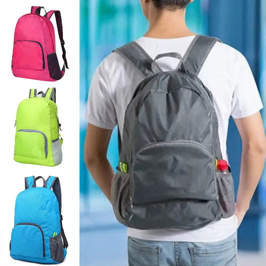 Foldable Lightweight Nylon Backpack Travel Daypack Schoolbag