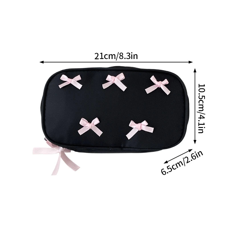 Large Capacity Makeup Bag Multifunction Wash Pouch Portable Toiletry Bag Cosmetic Zipper Pouch Handbag 파우치