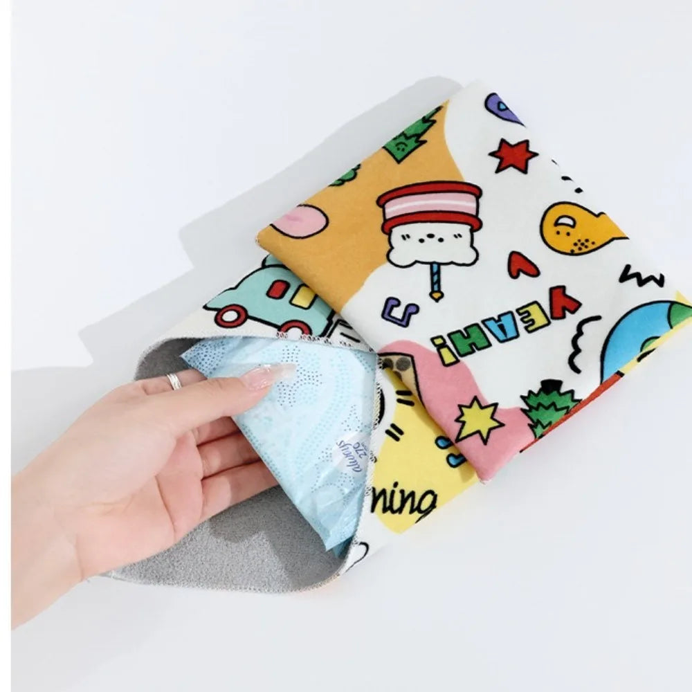 Reusable Folding Cosmetic Bag Wrap Around Pouch Photographic Equipment Accessories Camera Protective Cover Digital Computer