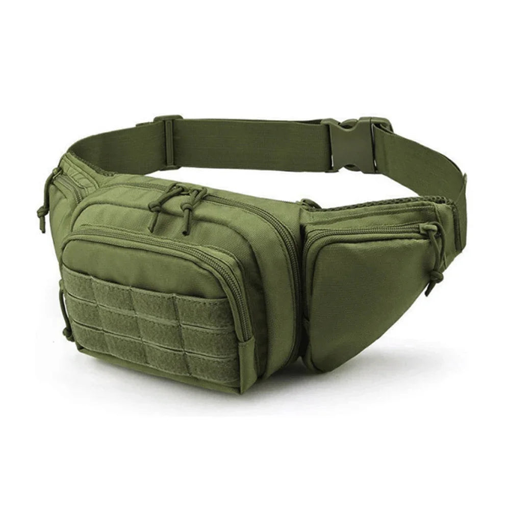 Tactical Nylon Waist Fanny Pack Belt Bag for Men