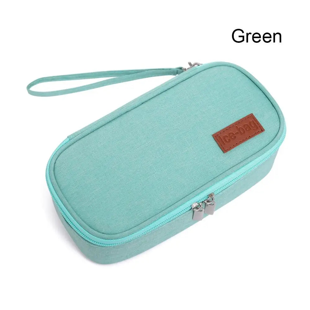 Waterproof Diabetic Insulin Cooling Bag Carry-on Protector Pill Refrigerated Ice Pack Drug Freezer for Diabetes Medicla Cooler