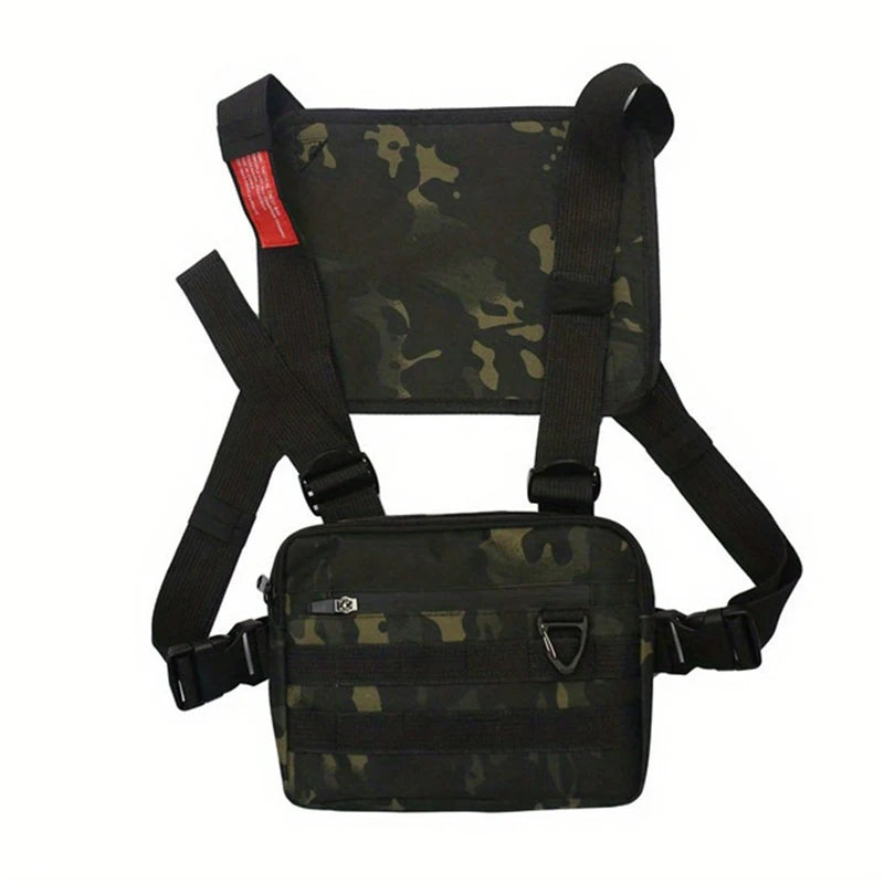 Pocket Chest Front Pack Pouch Vest Rig Carry Waist Bag Pouch Bag Chest Bag Vest Bag