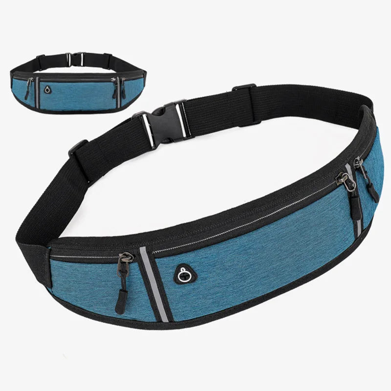 Professional Running Waist Bag Sports Belt Pouch Mobile Phone Case Men Women Hidden Pouch Gym SportsBags Running Belt Waist Pack