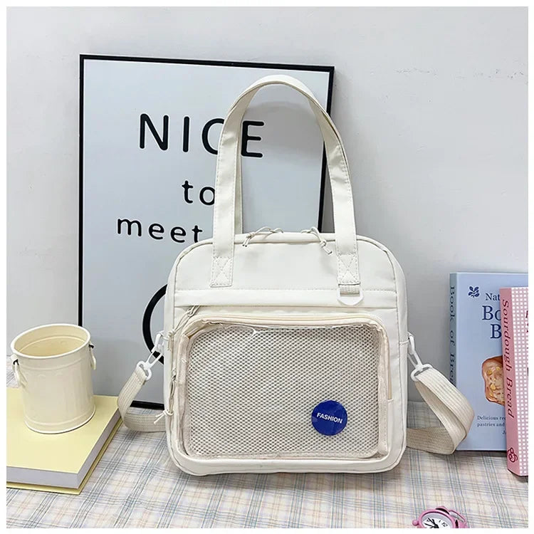 Kawaii Itabag Nylon Tote Shoulder Bag for Dolls and Teens