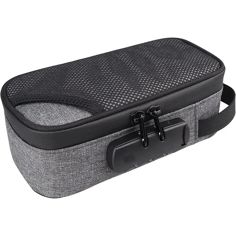 New Storage Bag with Combination Lock Portable Travel Organizer Case for Men/Women Lockable Makeup Box Beauty Toiletry Handbags