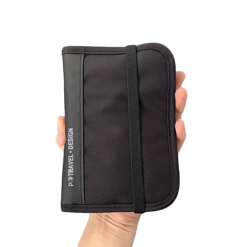 Waterproof Passport Holder Travel Wallet Credit Card Storage Bag