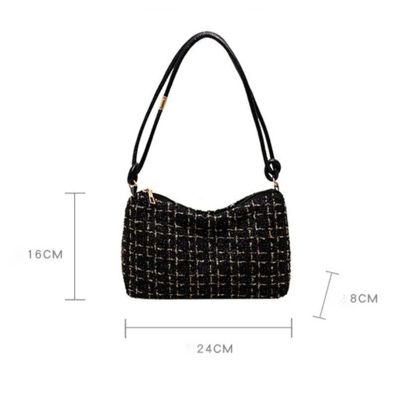 Women's Bag 2024 Luxury Designer Handbags Brand Shoulder Fashion Trendy Tote Bag Ladies Top Handle Evening Clutch Bag