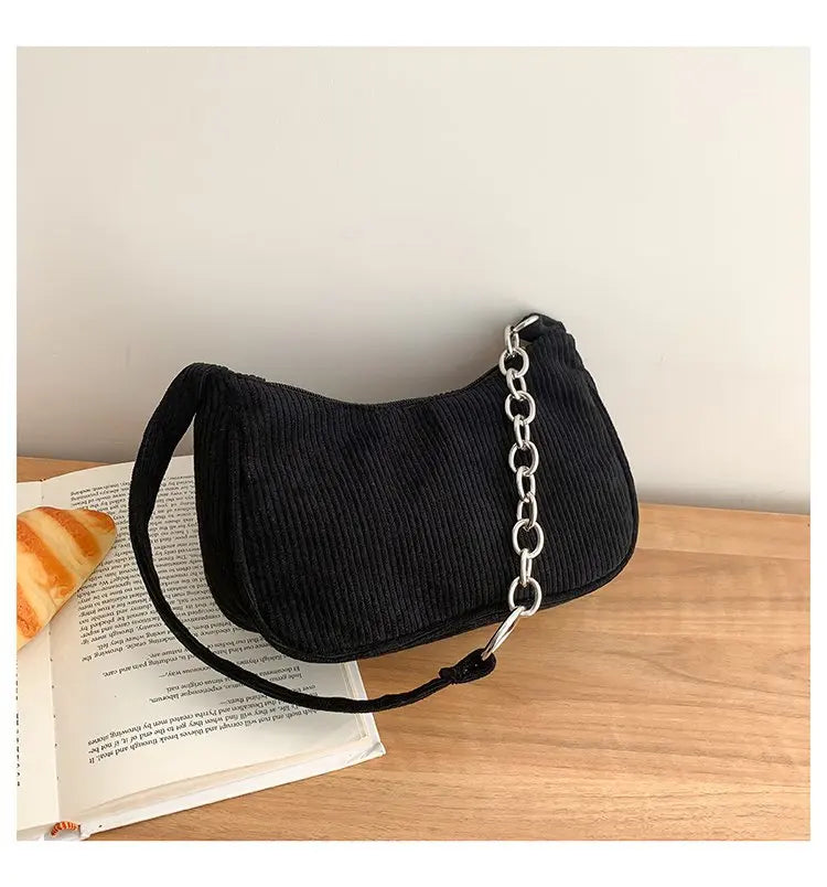 Fashion Simple Totes Bags for Women Plush Trendy Vintage Handbag High Quality Female Small Subaxillary Bags Casual Shoulder Bag