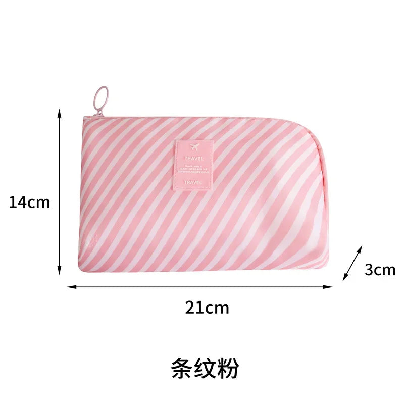 Travel Portable Earphone Data Cable Storage Bag Organizer Case Multi-Function Data Cable Headset Bag Women Handbag Makeup Bag