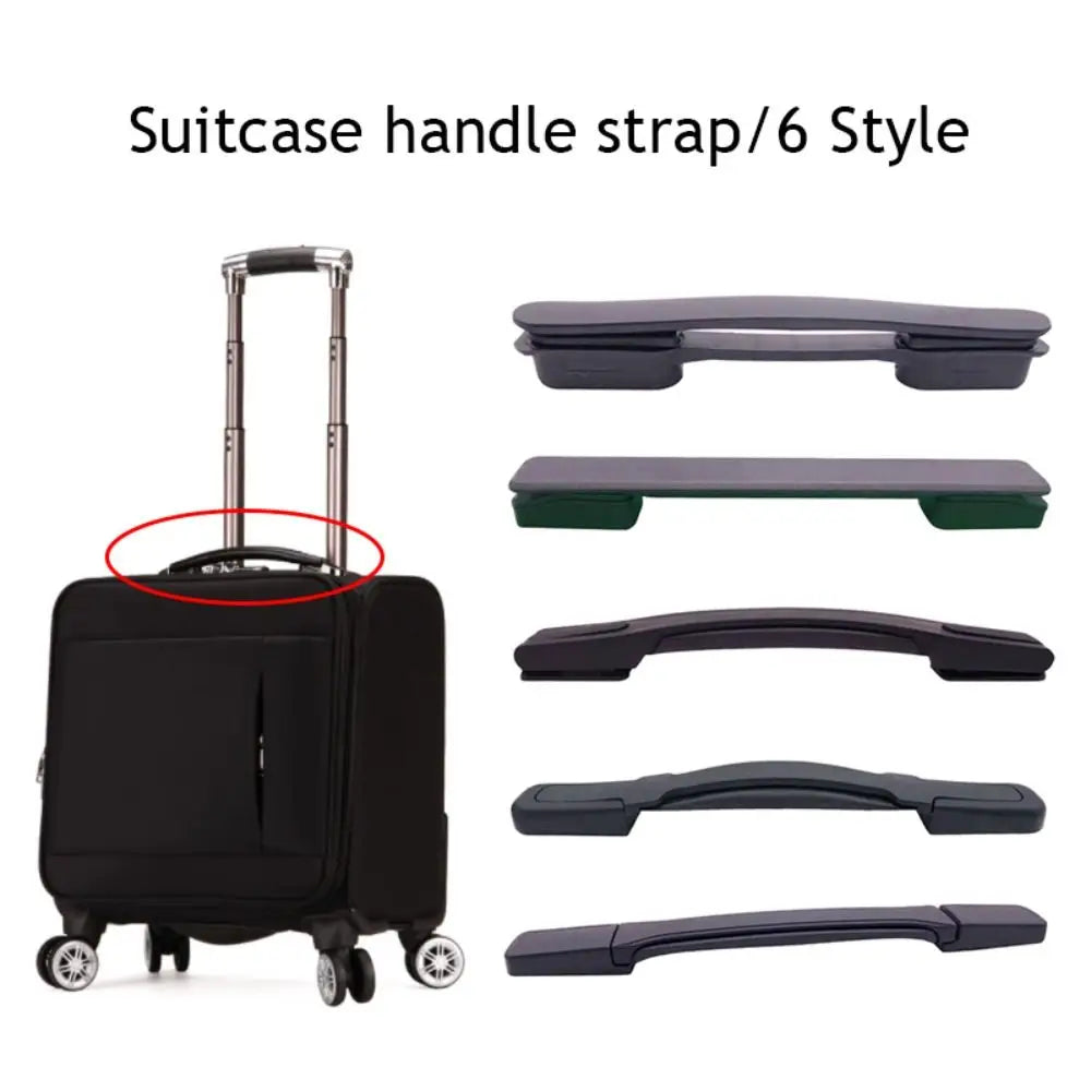 1Set Luggage Handle  Trolley Handle Suitcase Handle Bag Handle Replacement Universal Travel Black Luggage Bag Handle Grip