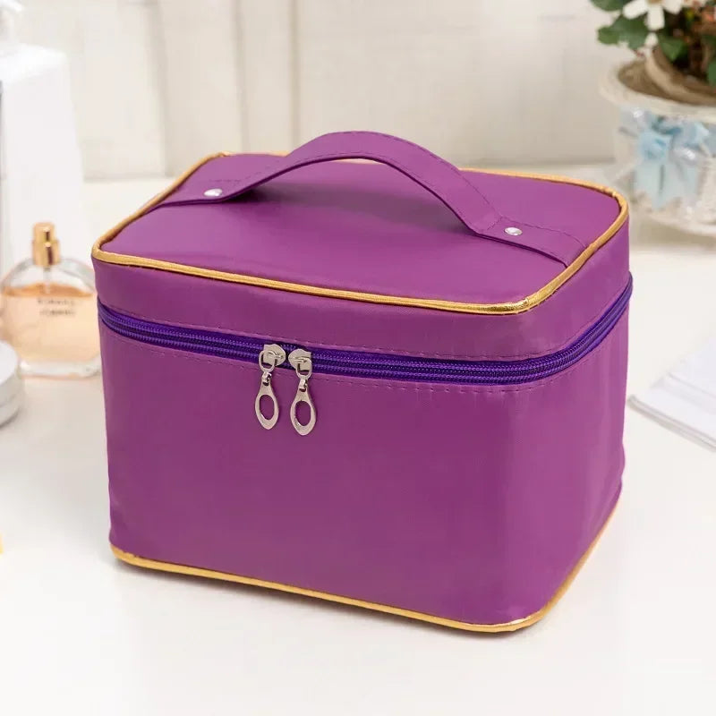 Portable Travel Wash Bag Female Transparent Waterproof Makeup Storage Pouch Large Capacity Cosmetic Organizer Beauty Makeup Bag