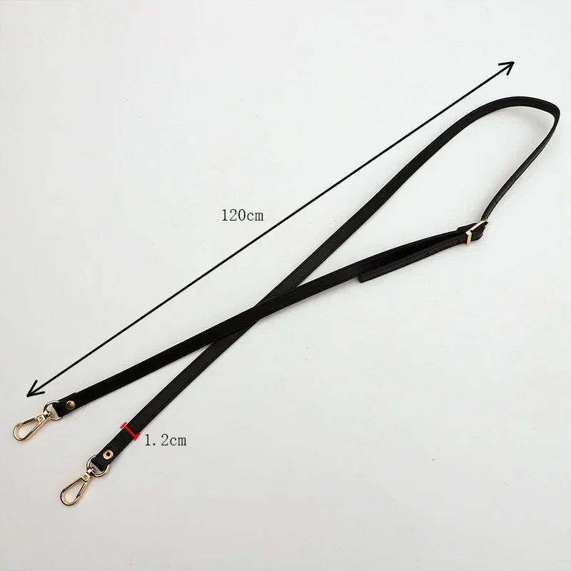 120cm Long Adjustable PU Leather Bag Strap Women Shoulder Bag Strap Replacement Bag Strap for Crossbody Bags Accessories Hot