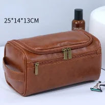 Men's Vintage Luxury Toiletry Bag Travel Organizer Cosmetic Case