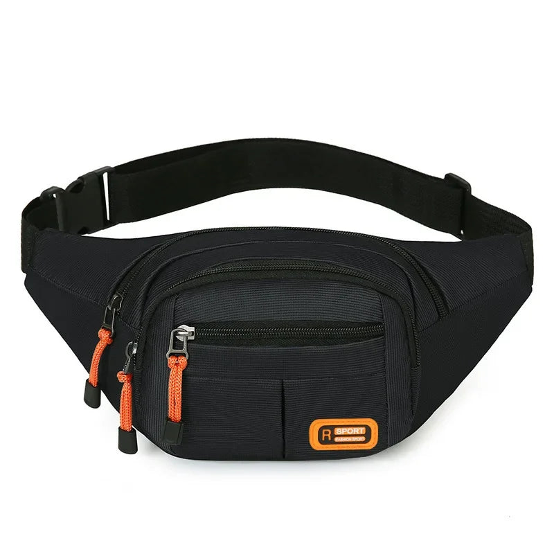 Waterproof Large Capacity Waist Bag for Men Women - Wear-resistant Fanny Pack