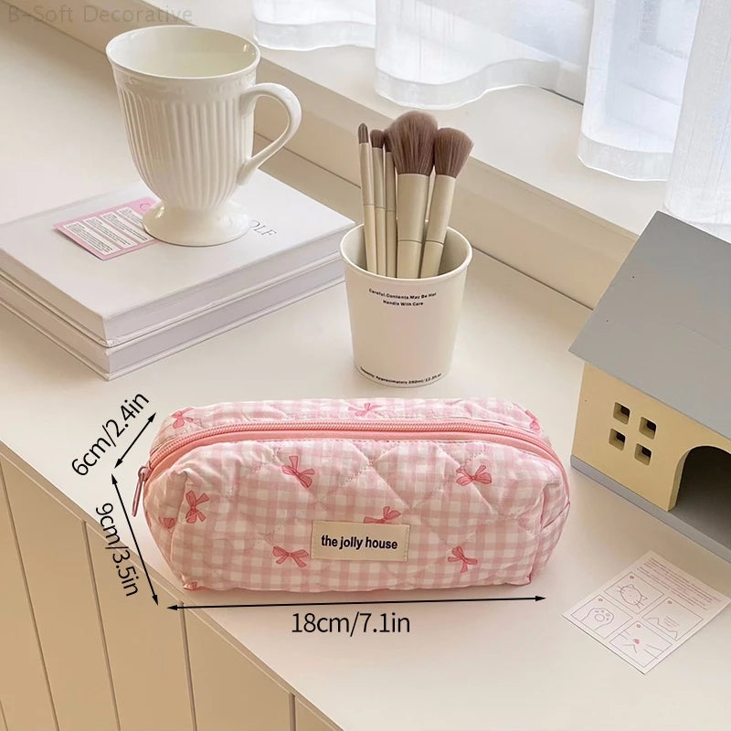 Portable Cosmetic Storage Bag Large Capacity Cosmetic Pouch Women Travel Makeup Case Female Zipper Organizer Handbag Pouch 파우치