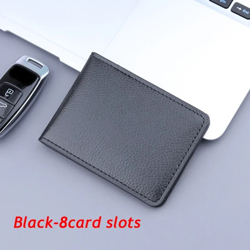 2/4/6/8card slots Pu Leather Driver License Holder On Cover For Car Driving Documents Business Id Pass Certificate Folder Wallet