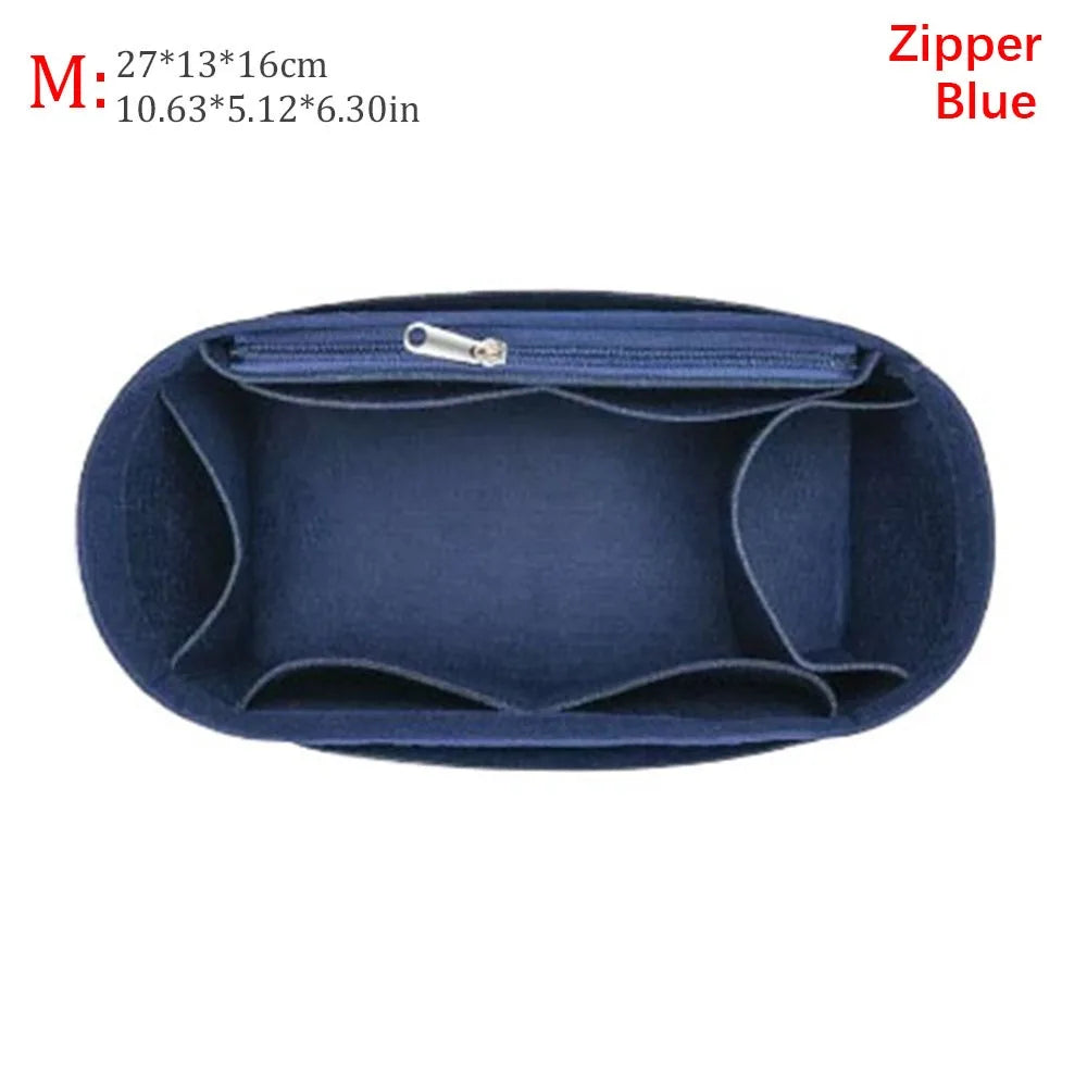 For Longchamp High-quality Felt Handbag Insert Bag Storage Bag Support Internal Bag Portable Organization Bag Organiser