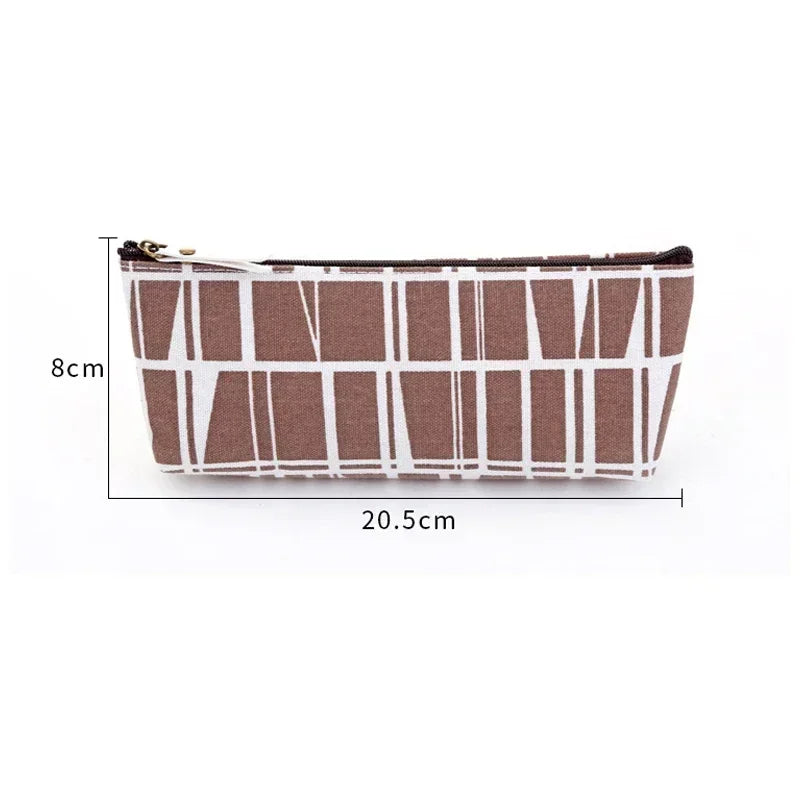 eTya Women Travel Cosmetic Bag Plaid Zipper Makeup Bag Phone Coin Money Handbag Female Purse Make Up Bags Beauty Organizer Pouch